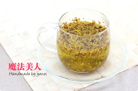 自制冰糖桂花茶——簡(jiǎn)單的美白排毒茶